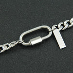 Load image into Gallery viewer, CUBAN TITANIUM STEEL WITH EXTENSION CHAIN BRACELET
