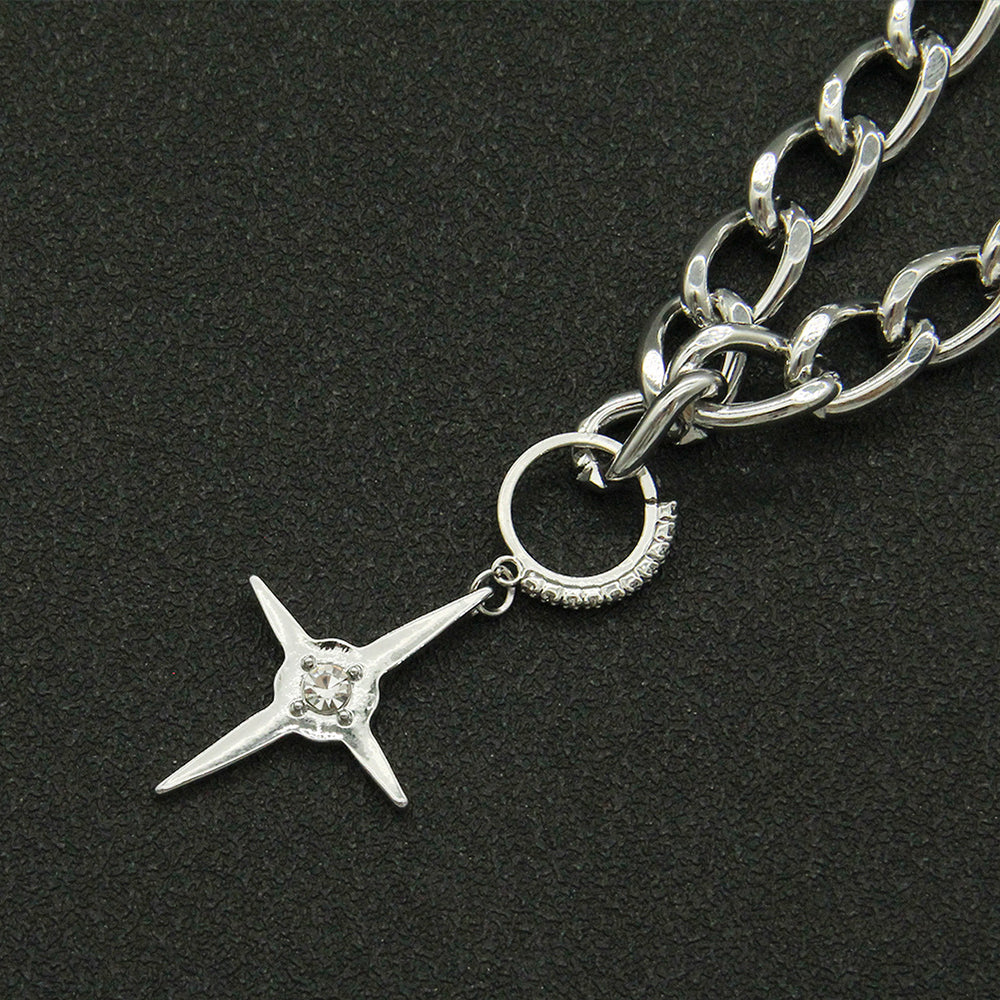 16" FOUR POINTED STAR NECKLACE