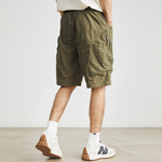 Load image into Gallery viewer, COLORS COTTON THIN QUICK-DRYING CASUAL KNEE-LENGTH SHORTS
