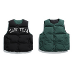 Load image into Gallery viewer, JAPANESE COLLEGE STYLE DOUBLE-SIDE THICKENED VEST JACKET
