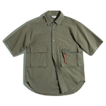Load image into Gallery viewer, JAPANESE OUTDOOR FUNCTIONAL TOPS MILITARY GREEN SHIRT
