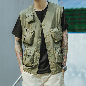 JAPANESE STYLE MILITARY FUNCTIONAL VEST