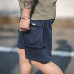 Load image into Gallery viewer, LARGE POCKET MILITARY SPORT MID-SHORTS
