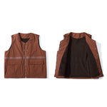 Load image into Gallery viewer, NYLON SHERPA LINED THIN VEST
