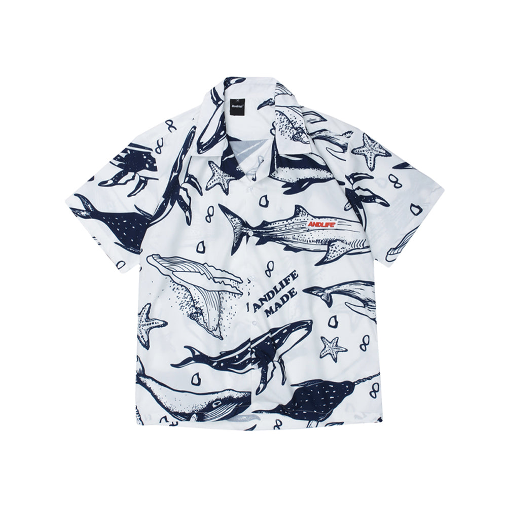 summer-beach-blue-white-whale-pattern-open-button-shirt