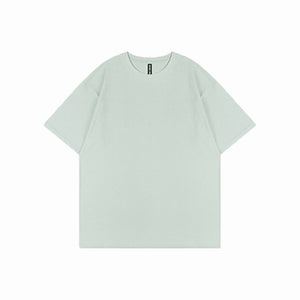200G PURE COTTON HALF-SLEEVES WITH DROPPED SHOULDER T-SHIRT