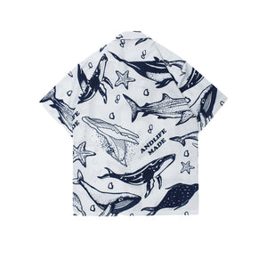summer-beach-blue-white-whale-pattern-open-button-shirt