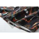Load image into Gallery viewer, VINTAGE OIL PAINTING SHIRT WITH SHORT SLEEVES
