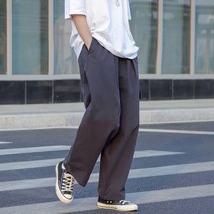 STRIGHT CARGO CROPPED TROUSERS