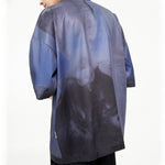 Load image into Gallery viewer, ORIAN POINTED COLLAR SHINY SHIRT
