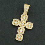 Load image into Gallery viewer, CROSS FULL DIAMOND MIAMI 13MM CUBA NECKLACE
