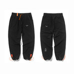 Load image into Gallery viewer, FLUORESCENT ORANGE DRAWSTRING STRETCH SWEATPANTS
