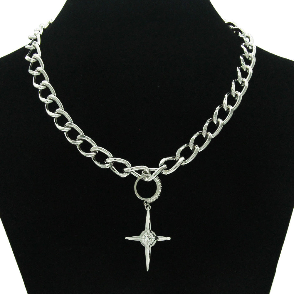 16" FOUR POINTED STAR NECKLACE