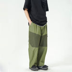Load image into Gallery viewer, HAREM LOOSE COLOR MATCHING CARGO TROUSERS
