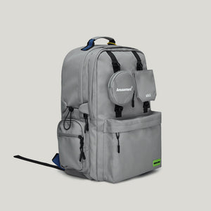 LARGE CAPACITY CASUAL BACKPACK WITH 2 DETACHABLE POUCHES