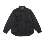 Load image into Gallery viewer, MILITARY LOOSE LAPEL PADDED JACKET
