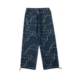 Load image into Gallery viewer, OVERSIZED LANYARD JACQUARD JEANS
