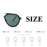 Load image into Gallery viewer, Vintage Polarized Oval Pilot Driving Glasses Sunglasses for Man Women UV400 Blocking
