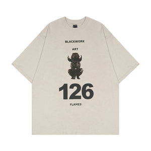 VINTAGE ANGEL KID & NUMBERS T-SHIRT