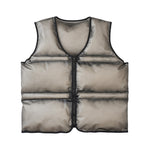 Load image into Gallery viewer, ZIP FEATHER INSULATED COTTON VEST
